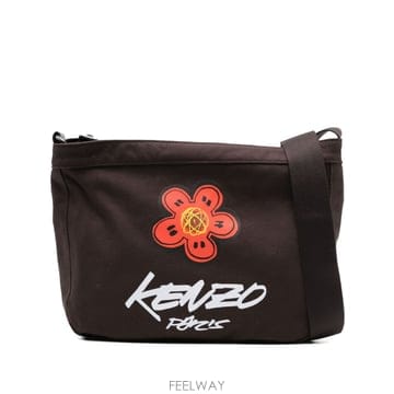 26SS KENZO 로고 코튼 크로스바디 백 FF68SA919F3691 TP572127807