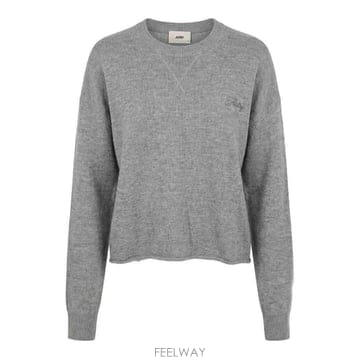 26FW 오트리 라이트 Grey 울 앤 캐시미어 스웨터 SEPW149D TP581959428