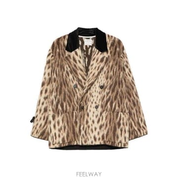 26FW 포르테 포르테 울 블렌드 더블 브레스티드 자켓 15303MYCOATGOLD TP581995738