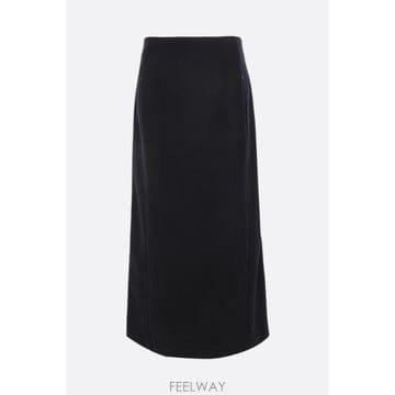 Alaia [E32]�˶��̾� AA9J2646W219D999 ���� ��ĿƮ ġ�� ALAIA wool pencil skirt[E32]�˶��̾� AA9J2646W219D999 ���� ��ĿƮ ġ�� ALAIA 