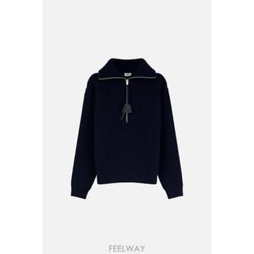 [E32]셀린느 RY10T4S8807MR 남성 니트 스웨터 CELINE Ribbed Wool And Cash