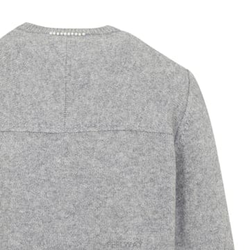 [D14]까르뱅 6262K21317 N985 LIGHT GREY 여성 스웨터 니트 가디건 Carven V N