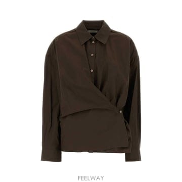 Lemaire [X45]���޸� SH1141LF1500 BR477 ���� ���� ���� ����콺 Dark brown cotton[X45]���޸� SH1141LF1500 BR477 ���� ���� ���� ����콺