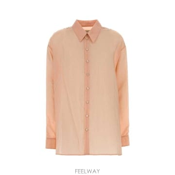 Lemaire [X45]���޸� SH1324LF1642 PK007 ���� ���� ���� ����콺 Pink crepe shirt[X45]���޸� SH1324LF1642 PK007 ���� ���� ���� ����콺