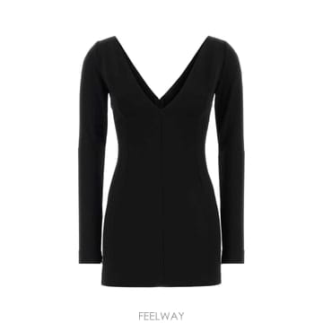 Dolce&Gabbana [X45]��ü�ذ��ٳ� F616RTFUGKF N0000 ���� ���ǽ� �� �̵� �̴� �巹�� Black stret[X45]��ü�ذ��ٳ� F616RTFUGKF N0000 ���� ���ǽ� �� ��