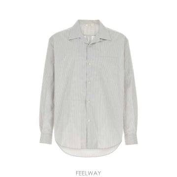 26FW 더 로우 자수 스트레치 포플린 Vanja 셔츠 R000216W4682GST TP581897990
