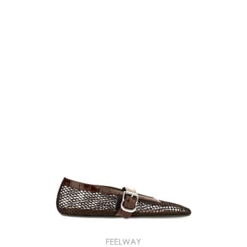 Alaia [W63]�˶��̾� AA3A069I294 730 ���� �÷����� �߷��������� Ballerine in rete m[W63]�˶��̾� AA3A069I294 730 ���� �÷����� �߷�������