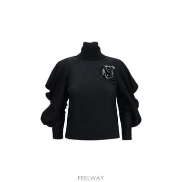 Blumarine [K68]���縶�� RF6179MA313 22222 ���� ��Ʈ ������ ����� High neck Sweater[K68]���縶�� RF6179MA313 22222 ���� ��Ʈ ������ ����