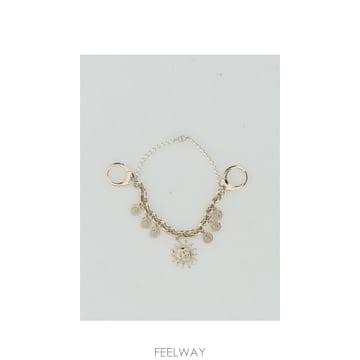 DIOR [K68]��� V1325WOMRS 301 ���� ����� ��Ŭ���� �Ǽ��縮 TDJ SOLEIL BAG CHARM[K68]��� V1325WOMRS 301 ���� ����� ��Ŭ���� �Ǽ��縮