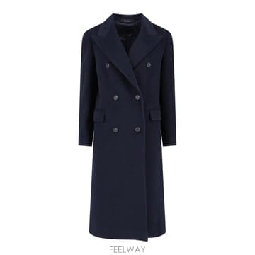 25FW 딸리아또레 더블  브레스티드 미디 코트 JOLECC350002B5124 TP582098686