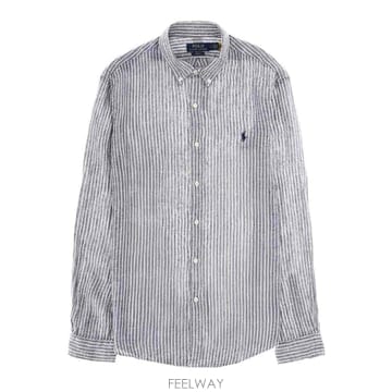 26SS 폴로 랄프 로렌 셔츠 With 로고 710B15647001 TP581997927