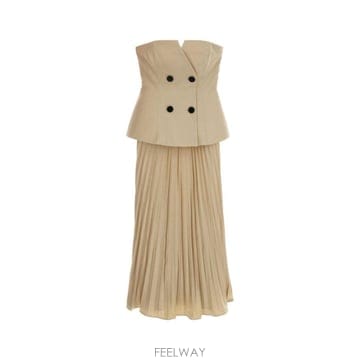 Self Portrait 26FW ���� ��Ʈ����Ʈ ������ ��Ʈ��ġ ������ �巹�� AW26155MBGBEIGE TP58032131426FW ���� ��Ʈ����Ʈ ������ ��Ʈ��ġ ������ �巹�� AW2