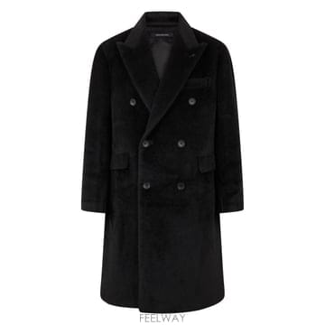26FW 딸리아또레 더블 브레스티드 코트 in alpaca 앤 울 블렌드 CLD10B20004N1230 TP