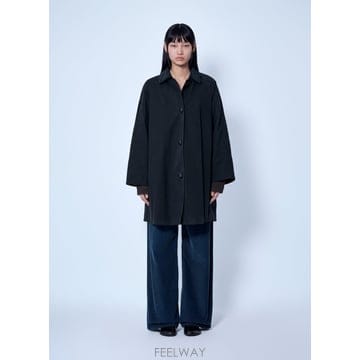 26 F/W 더 로우 INA 코트 R000050-W4832-FBK B0112489685