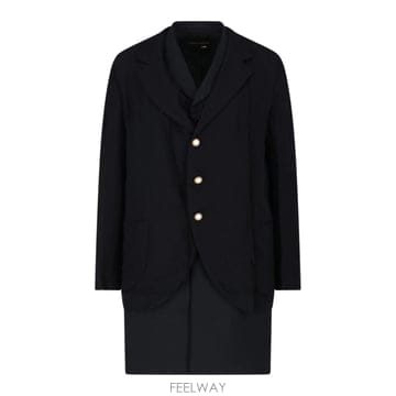 26FW 꼼데가르송 Layered 울 코트 GRJ010W261 TP581959650