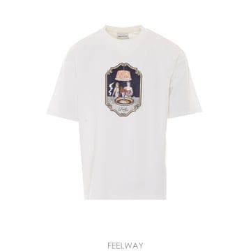 26FW 드롤드무슈 Casino Scene T 셔츠 TS355CO002OW TP581997422