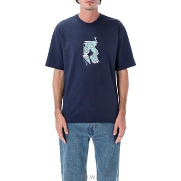 26FW 스투시 스무스 SK8 티셔츠 1905201NAVY TP582021930