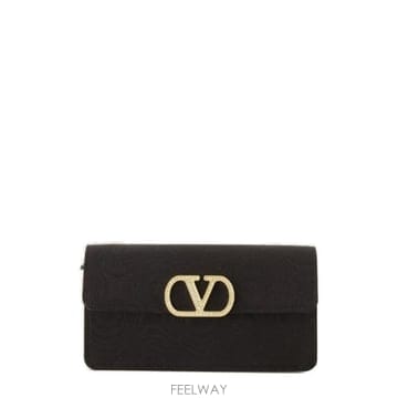 Valentino Vlogo 플라크 체인 지갑 9W2P0BB4YRE EDM TP979821236