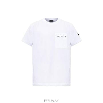 Moncler 로고 패치 크루넥 티셔츠 L20918C0005689B8Q 001 TP979779450