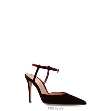 Gianvito Rossi Velsyra 앵클 스트랩 힐 펌프스 G9561195RIC VELSYRA TP97