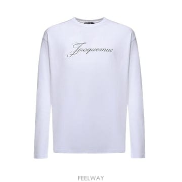 자크뮈스 크루넥 긴팔 티셔츠 TSU00351AJ00289 100 TP979779088