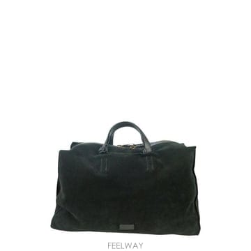 조르지오 아르마니 로고 패치 지퍼업 더플백 GM000904AF14375 UC001 TP979847028