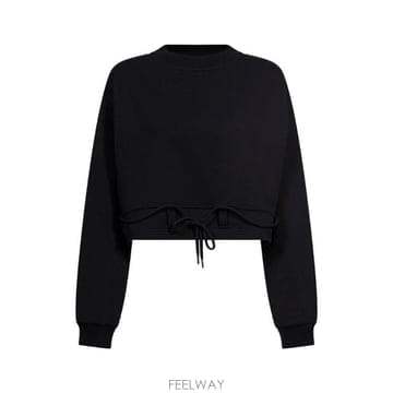 Dries Van Noten 드로스트링 크루넥 스웨트셔츠 1311094610 900 TP979817122