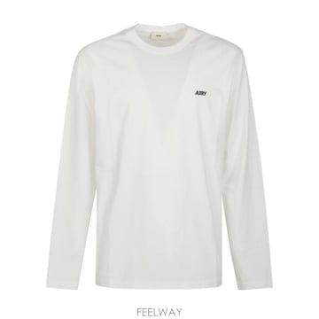 오트리 긴팔 로고 자수 티셔츠 LSPX 006W TP979778481