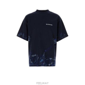 발렌시아가 메시 스프레이 미디엄 핏 티셔츠 764235TUVJ7 8065 TP979779886