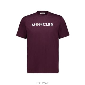 Moncler 로고 패치 크루넥 티셔츠 L20918C0005189B8Q 68A TP979779529