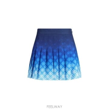 카사블랑카 타이 다이 플리츠 미니 스커트 WSP26SK03201 ORCHIDMONO TP979805342