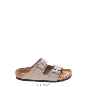 버켄스탁 더블 버클 플랫 샌들 1033132 KHAKI TP979795234
