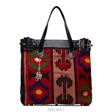 26 FW Chopova Lowena 레드 치프로브치 카펫 토트백 262529F046000