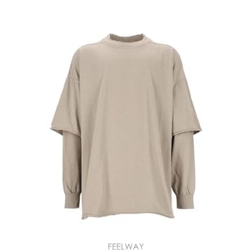 26 FW 릭오웬스 토미 허슬러 레이어드 티셔츠 DU02F6266 TP458401283