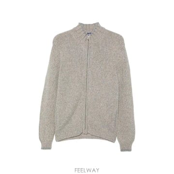 26 FW Fedeli 집업 청키 니트 가디건 MU006277 TP457718218