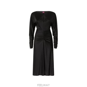 26 FW PINKO 주름 긴소매 드레스 107581A3G2 TP455649554