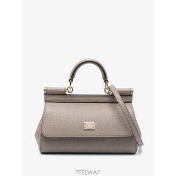 26 FW 돌체앤가바나 시칠리 도핀 카프스킨 미니 핸드백 BB7116B1001 TP458824007
