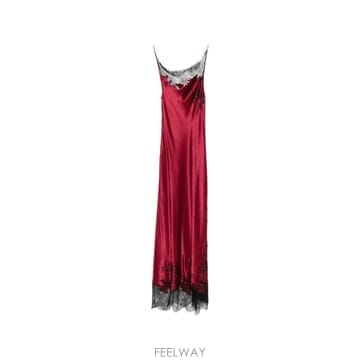 | Other Brand | 26 FW Carine Gilson ���̽� Ʈ���� ī�� �� �ƽ� �巹�� HA0250DEW26RUBBLK TP26 FW Carine Gilson ���̽� Ʈ���� ī�� �� �ƽ� �巹�� 