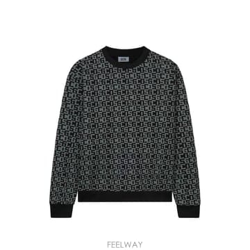 26 FW GCDS 모노그램 프린트 스웨트셔츠 C2MWQE124F245 TP459192133
