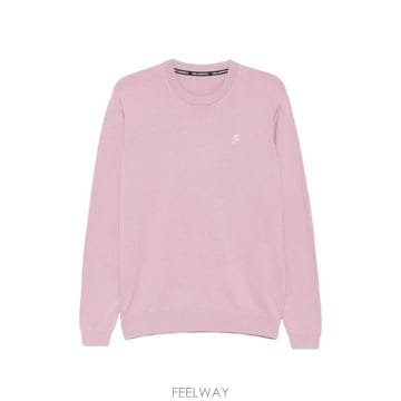 26 FW 칼라거펠트 로고 자수 스웨터 6550000563300 TP454951452