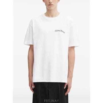 26 FW 와코마리아 logo print cotton T shirt 25FWWMTWT08 TP45871916