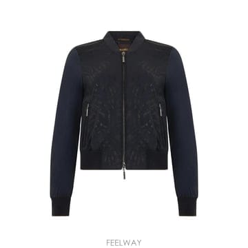 MOORER 26 FW ������ Salon Mz zebra print bomber jacket SALONMZ TP4596026 FW ������ Salon Mz zebra print bomber jacket SALONM