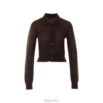 26 FW PINKO 버튼다운 폴로 가디건 107331A3IQ TP455915988