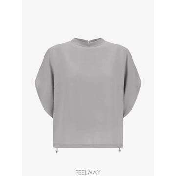 26 FW 에르노 리조트 새틴 블라우스 BL00018DR12727 TP459214351