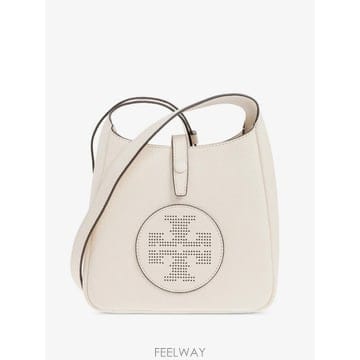 26 FW 토리버치 퍼포레이티드 로고 레더 크로스 백 185793 TP454452346