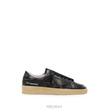 26 FW Golden Goose 스타단 블랙 레더 힐 스니커즈 GMF00333F007960 TP456376