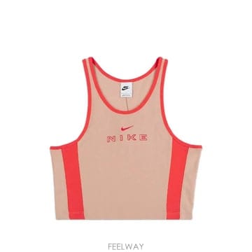 26 FW 나이키 로고 자수 골지 탱크 탑 IF0552 TP459202085