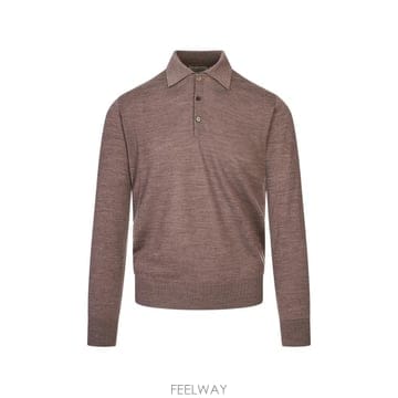 26 FW Canali 긴소매 폴로 셔츠 C1123MK02353 TP457196136