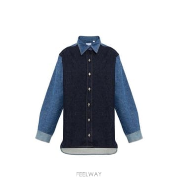 26 FW 오프화이트 애로우 프린트 데님 셔츠 2FB00601TW441 TP457572207