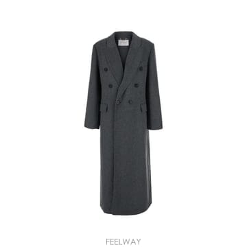 26 FW 빅토리아베컴 피크드 라펠 더블 브레스티드 코트 1126WCT006440B TP459313658